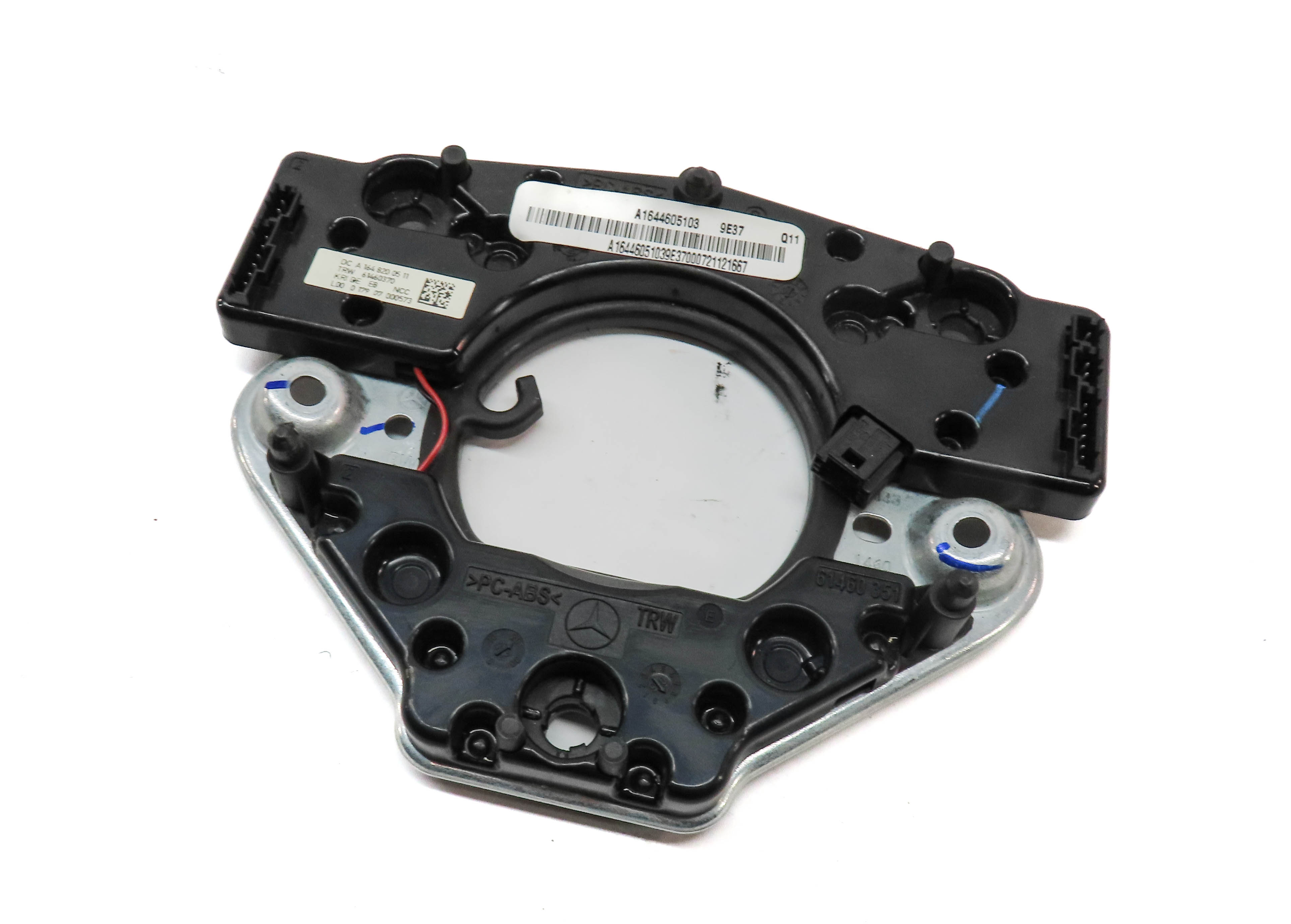 2008 MERCEDES ML550 SUV (W164) STEERING WHEEL BASE CONTROL MOUNT PLATE MODULE — exact item pictured
